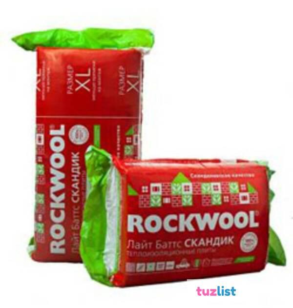 Фото Утеплитель Rockwool Лайт Баттс Скандик