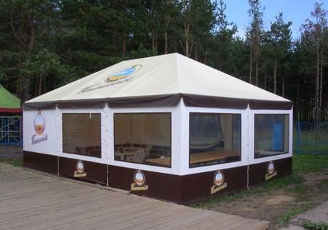 Фото Купить палатку для летнего кафе в Краснодаре