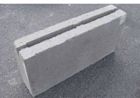 Фото Перегородочный блок рядовой пустотный бетонный