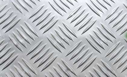 Фото Лист алюминиевый рифленый 2 мм х 1200 х 3000 Диамант (Даймон