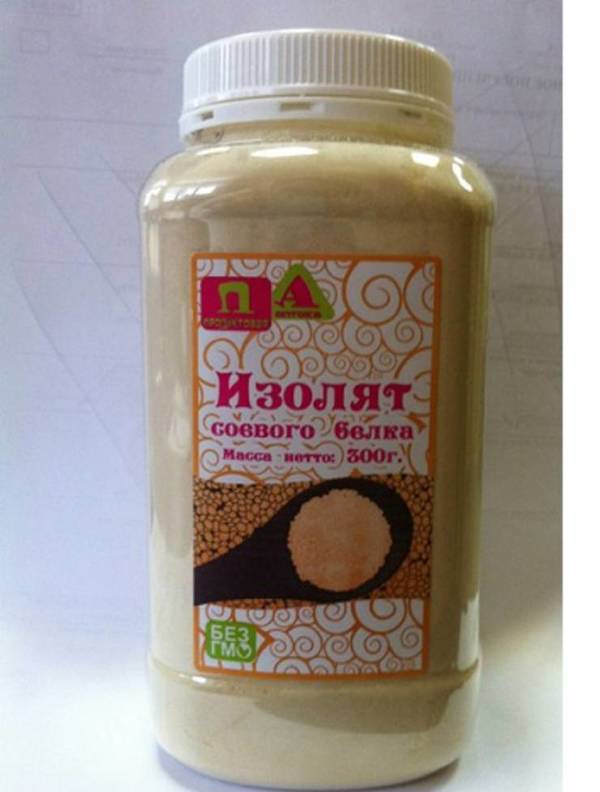 Фото Изолят соевого белка "Продуктовая Аптека"(банка) 300 гр