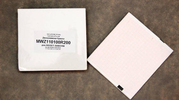 Фото Ленты регистрационные бумажные с тепловой записью для электр