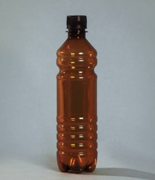 Фото Пластиковая бутылка ПЭТ 0,5 л( бесцветная и коричневая)