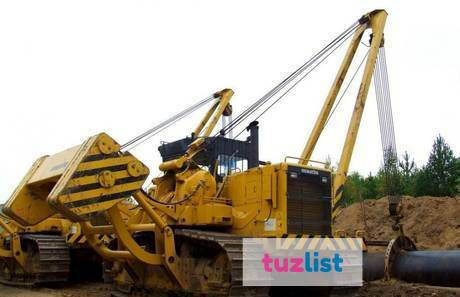 Фото Аренда трубоукладчика 90т Komatsu D355C-3