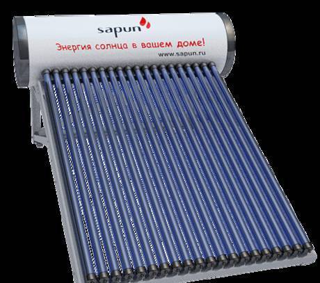 Фото Солнечный водонагреватель напорный, комплект sapun cps-100л