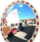 Фото Зеркало обзорное уличное круглое D=900 мм