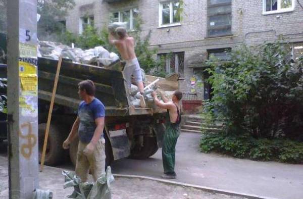 Фото Переезды, вывоз мусора, грузчики