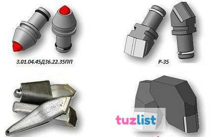 Фото Резцы для бурового инструмента