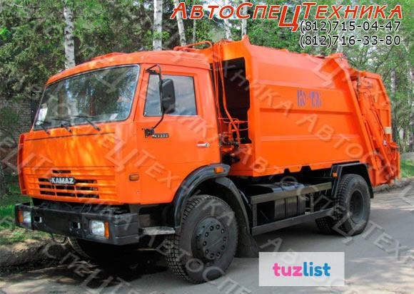 Фото Мусоровоз с задней загрузкой КО-456-12 на шасси КамАЗ-43255