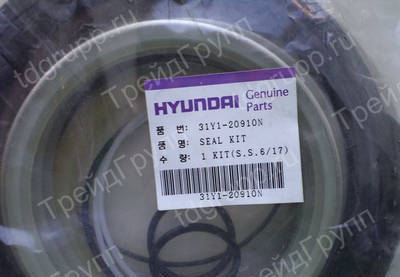 Фото 31Y1-20910 ремкомплект гидроцилиндра стрелы Hyundai R360LC-7