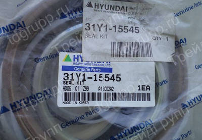 Фото 31Y1-15545 ремкомплект гидроцилиндра ковша Hyundai R290LC-7