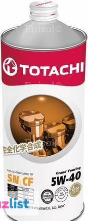 Фото Totachi Grand Fuel Economy, 5W40(син) (1л)