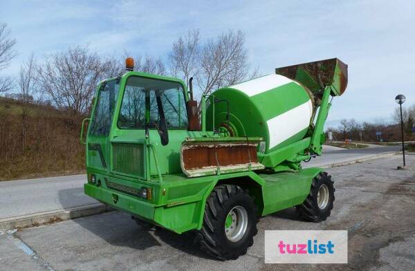 Фото Merlo DBM 3500 EV-самозагружающийся бетоносмеситель