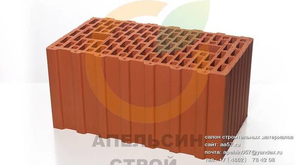 Фото Поризованный блок (теплая керамика) завода Braer в Орле