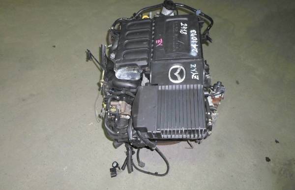 Фото Двигатель на Mazda Demio ZY в сборе, коса компьютер.