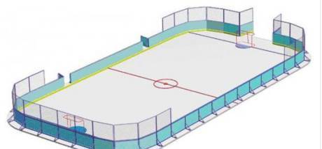 Фото Поставим и Установим хоккейные коробки, скейтпарки под заказ