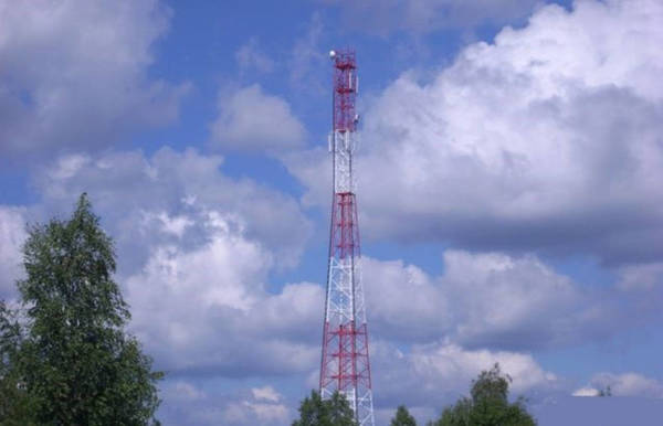 Фото Башни сотовой связи Н-48 метров в Краснодаре