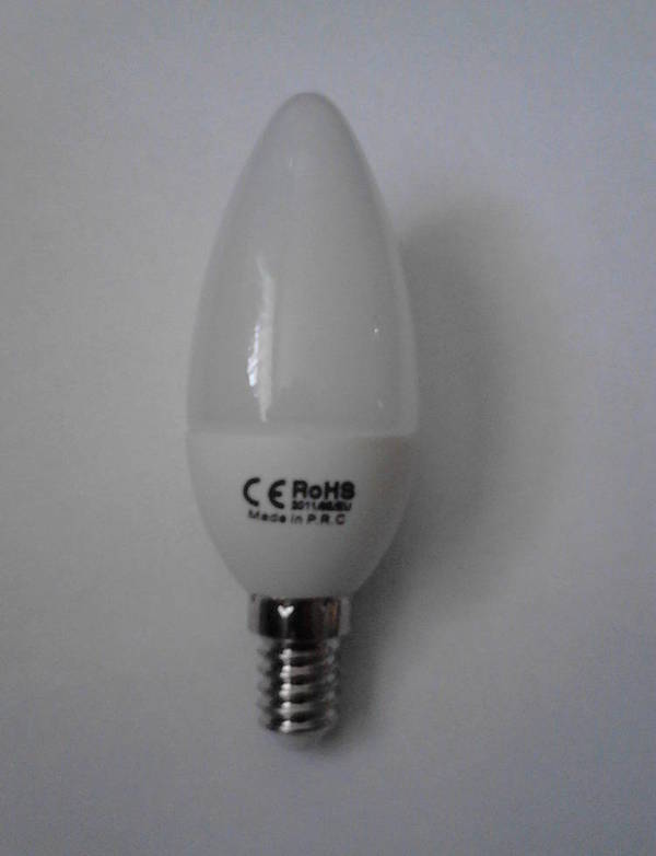 Фото Лампа светодиодная LED-СВЕЧА-standard