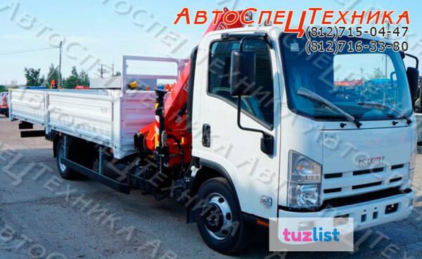 Фото ISUZU NPR 75LM с манипулятором FASSI 65A.0.21 (в наличии)