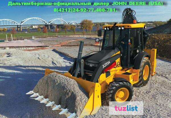 Фото Экскаватор погрузчик John Deere 325 SK - USA