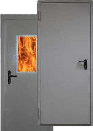 Фото Двери ДМП EI 60(Противопожарные,огнеупорные)