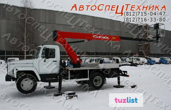 Фото Автовышка Socage T-318 на шасси ГАЗ-3309