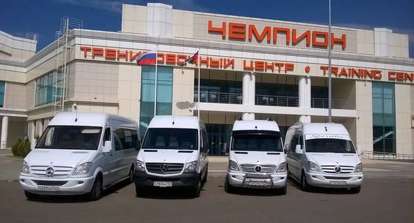 Фото Аренда автобуса для перевозки сотрудников и рабочих-Вахтовый