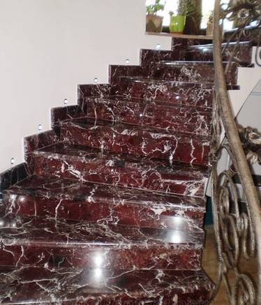 Фото Лестница из камня для дома и коттеджа