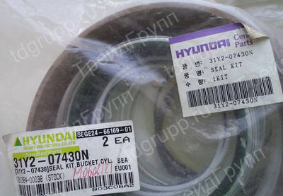 Фото 31Y2-07430 ремкомплект гидроцилиндра ковша Hyundai HL757-7