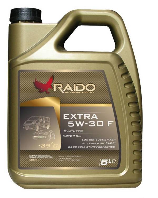 Фото Синтетическое моторное масло Raido Exstra 5W-30 F