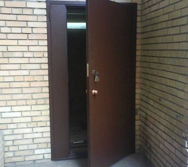 Фото Металлические входные двери