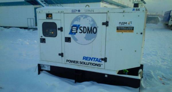 Фото Аренда генератора SDMO (30кВт , 48кВт, 64кВт, 100кВт, 200кВ)