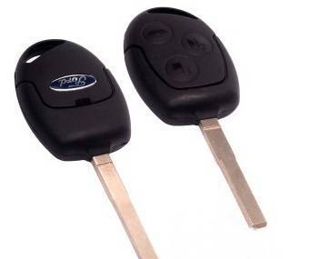 Фото Ключ для Ford Mondeo 3 кнопки (HU101) не выкидной