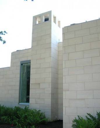 Фото Известняковый фасад серый limestone