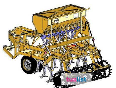 Фото Сеялка СКП 2.1А Омичка со сдвоенной передней опорой