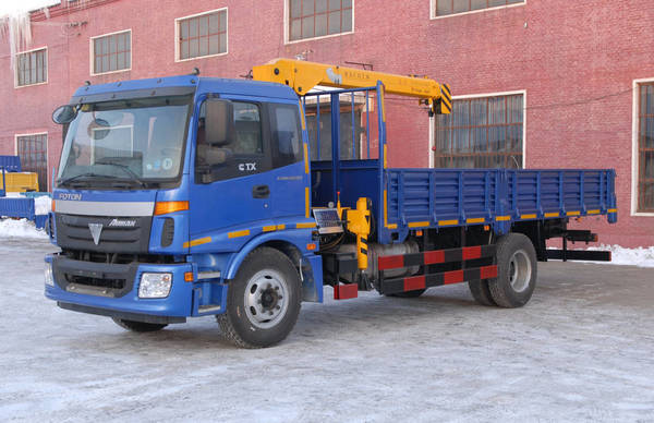 Фото Бортовой грузовик Foton Auman 4x2 кму 6,3 тонны