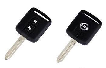 Фото Ключ для Nissan с 2 кнопками невыкидной