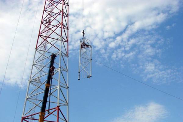 Фото Вышки сотовой связи Н-64 метров в Краснодаре