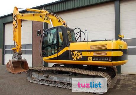 Фото Аренда гусеничного экскаватора JCB JS220 1м3, JS260 1,5м3,