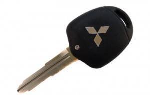 Фото Ключ для Mitsubishi с кнопками невыкидной