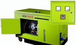 Фото Бензиновый генератор GenPower GBS 150 TEAS (10,8кВт) (Кожух,