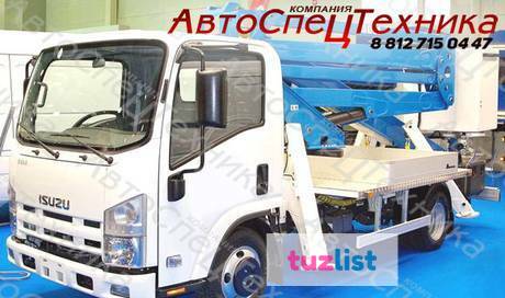 Фото Автовышка АМЗ IS7 - ISUZU ELF 3.5