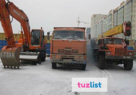 Фото Услуги спецтехники и самосвалов