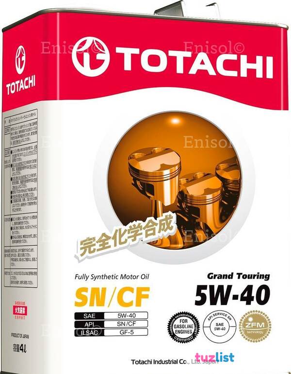 Фото Totachi Grand Fuel Economy, 5W40(син) (4л)