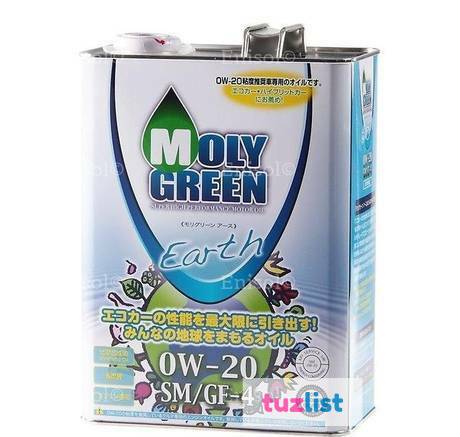 Фото MOLY GREEN EARTH SM/GF-4 0W20 (1л-разлив)