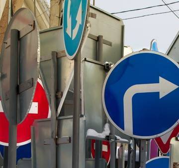 Фото Установка дорожных знаков в Туле и Тульской области