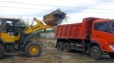 Фото Погрузчик и Самосвал в Аренду в Омске Вывоз мусора