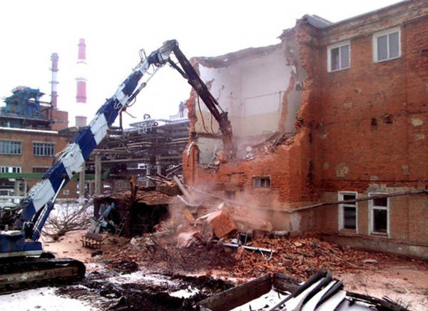 Фото Слом зданий