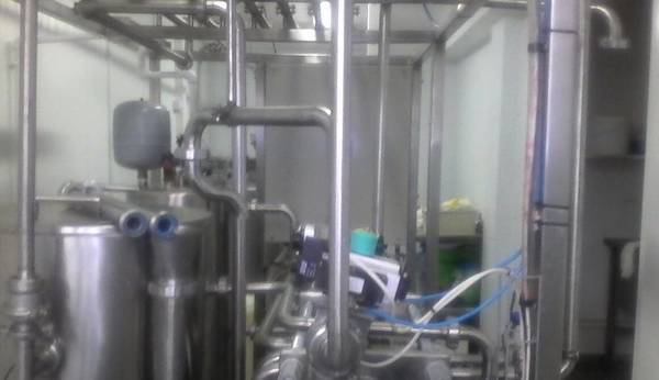 Фото Пастеризатор молока на 1000 литров в час пластинчатый