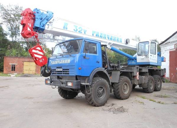 Фото Автокран Галичанин КС-55729-5В, 32 тонны, 30 метров